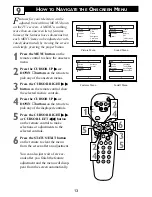 Preview for 13 page of Philips 14RF50S/71 Directions For Use Manual