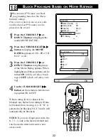 Preview for 22 page of Philips 14RF50S/71 Directions For Use Manual