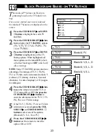 Preview for 23 page of Philips 14RF50S/71 Directions For Use Manual