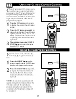 Preview for 25 page of Philips 14RF50S/71 Directions For Use Manual