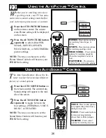 Preview for 26 page of Philips 14RF50S/71 Directions For Use Manual