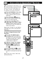 Preview for 27 page of Philips 14RF50S/71 Directions For Use Manual