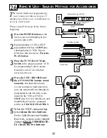 Preview for 30 page of Philips 14RF50S/71 Directions For Use Manual