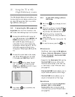 Preview for 54 page of Philips 15/20HF5234 User Manual