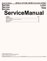 Preview for 32 page of Philips 15-LCD TELEVISION 15LCD35 Service Manual