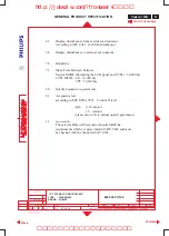 Preview for 61 page of Philips 150B Service Manual