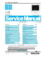 Philips 150B1C/00 Servise Manual preview