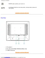 Предварительный просмотр 14 страницы Philips 150B2X User Manual