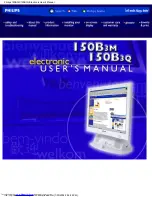 Philips 150B3M-00N User Manual предпросмотр