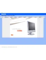 Предварительный просмотр 1 страницы Philips 150B6 Electronic User'S Manual