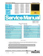 Предварительный просмотр 1 страницы Philips 150B6CB/00 Service Manual