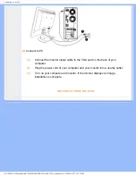 Предварительный просмотр 46 страницы Philips 150E6 User Manual