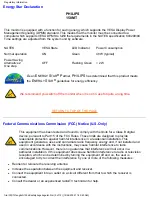 Preview for 53 page of Philips 150M20P Electronic User'S Manual