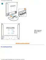 Preview for 72 page of Philips 150M20P Electronic User'S Manual