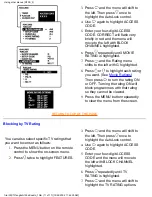 Preview for 121 page of Philips 150M20P Electronic User'S Manual