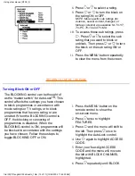 Preview for 122 page of Philips 150M20P Electronic User'S Manual