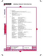 Предварительный просмотр 62 страницы Philips 150S4FG/00 Service Manual