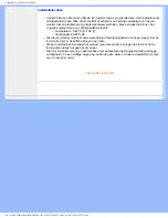 Preview for 3 page of Philips 150S5 (Dutch) Electronic User'S Manual