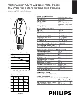 Preview for 1 page of Philips 154948 Operating Instructions