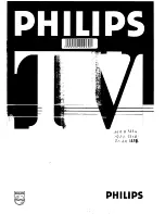 Предварительный просмотр 1 страницы Philips 15AA3336 User Manual