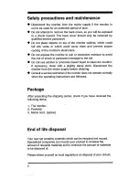 Preview for 6 page of Philips 15C04204 Operating Instructions Manual