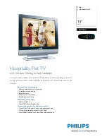 Preview for 1 page of Philips 15HF5234 Specifications