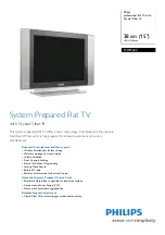 Preview for 1 page of Philips 15HF5443 Specification Sheet