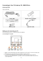 Preview for 17 page of Philips 15MF150V Manual