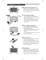 Preview for 4 page of Philips 15PF9936/58I Handbook