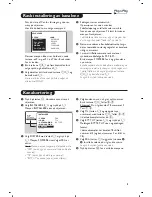 Предварительный просмотр 117 страницы Philips 15PF9936 - annexe 2 User Manual