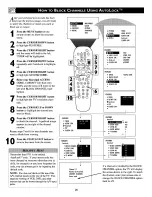 Preview for 26 page of Philips 15PF9945 Directions For Use Manual