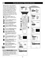 Preview for 30 page of Philips 15PF9945 Directions For Use Manual