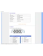 Preview for 28 page of Philips 160E1 User Manual