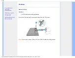 Предварительный просмотр 41 страницы Philips 160EL1 Electronic User'S Manual