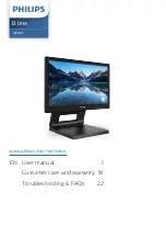 Предварительный просмотр 1 страницы Philips 162B9T User Manual