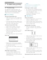 Preview for 26 page of Philips 163V5 User Manual