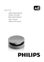 Предварительный просмотр 1 страницы Philips 168218716 User Manual