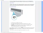 Предварительный просмотр 30 страницы Philips 170A8 Electronic User'S Manual