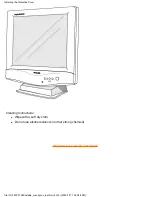 Предварительный просмотр 54 страницы Philips 170B User Manual