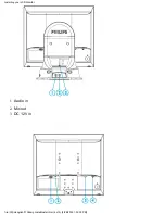 Preview for 18 page of Philips 170B4 Electronic User'S Manual