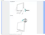 Предварительный просмотр 35 страницы Philips 170B7 Electronic User'S Manual