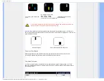 Предварительный просмотр 44 страницы Philips 170B7 Electronic User'S Manual