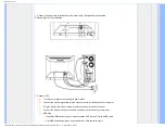 Предварительный просмотр 50 страницы Philips 170B7 Electronic User'S Manual