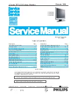 Philips 170C6FS/00 Service Manual предпросмотр