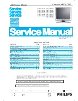 Preview for 1 page of Philips 170C7FS/00 Service Manual