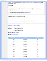 Предварительный просмотр 8 страницы Philips 170S5 Electronic User'S Manual