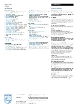 Preview for 2 page of Philips 170S6FG Specification Sheet