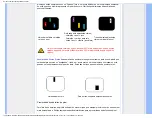 Preview for 44 page of Philips 170S7 (Portuguese) Electronic User'S Manual