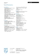 Preview for 3 page of Philips 170S7FS/00 Specifications