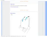 Предварительный просмотр 33 страницы Philips 170V7 Electronic User'S Manual